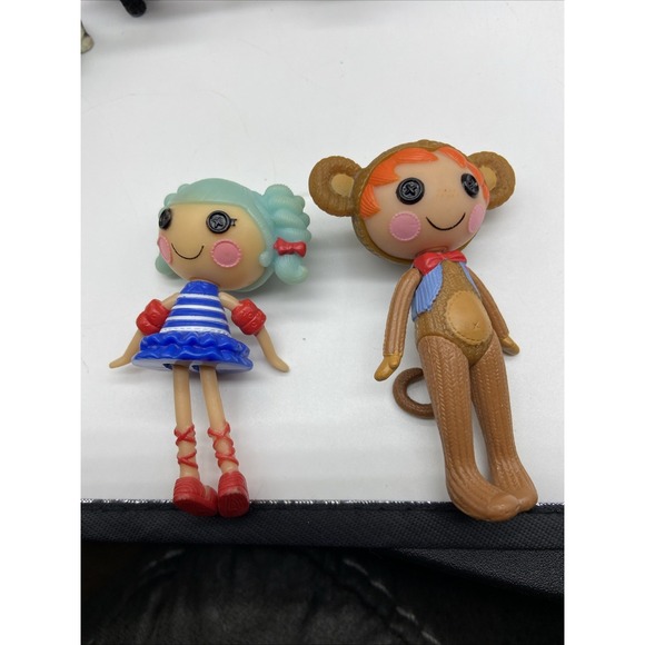 lalaloopsy Other - Lalaloopsy Mini Dolls Lot of 2 Monkey and Marina Anchors Figures Collectible